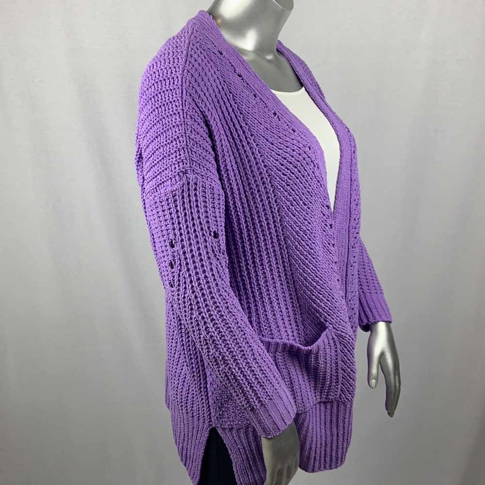 Lilac Kiss Style & Co. Sweater Cardnigan - Picture 3 of 6